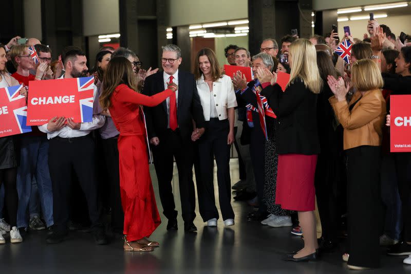 Britain's Labour Party leader Keir Starmer wins the general election