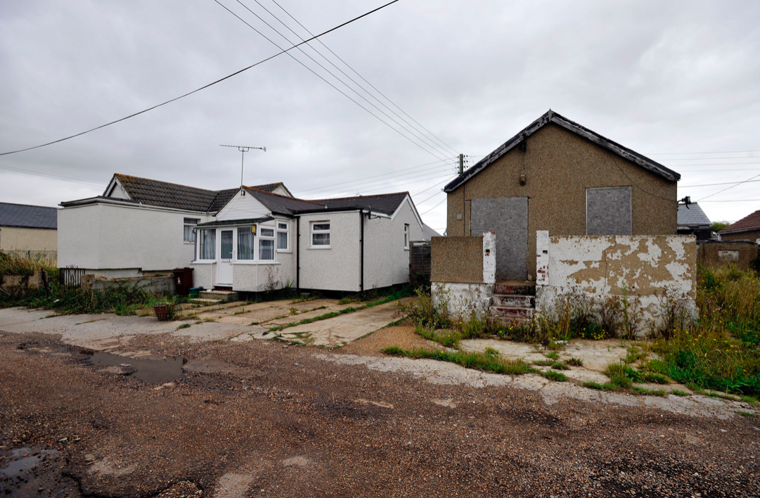 Jaywick has been named the most deprived neighbourhood in England (PA)