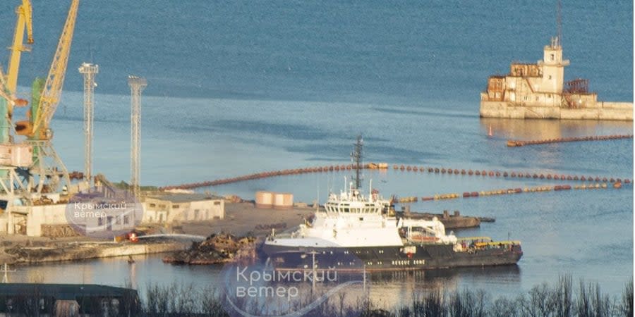 Port in Feodosia