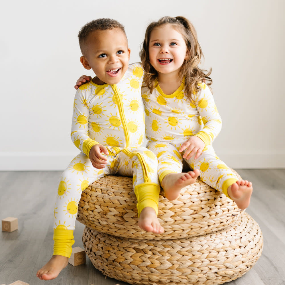 <p><a href="https://go.redirectingat.com?id=74968X1596630&url=https%3A%2F%2Flittlesleepies.com%2Fproducts%2Fsunshine-two-piece-bamboo-viscose-pajama-set&sref=https%3A%2F%2Fwww.thepioneerwoman.com%2Fholidays-celebrations%2Fg35421414%2Ffamily-easter-pajamas%2F" rel="nofollow noopener" target="_blank" data-ylk="slk:Shop Now;elm:context_link;itc:0;sec:content-canvas" class="link rapid-noclick-resp">Shop Now</a></p><p>Sunshine Two-Piece Pajama Set</p><p>littlesleepies.com</p><p>$34.00</p><span class="copyright">Little Sleepies </span>