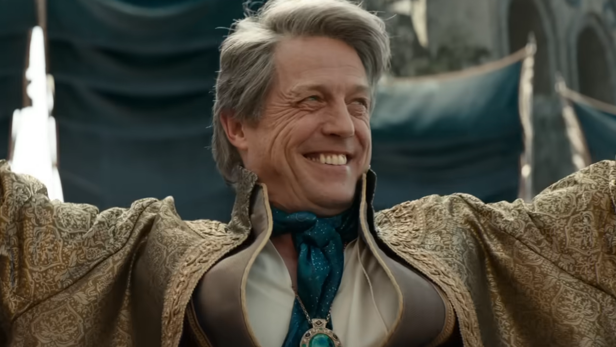  Hugh Grant in Dungeons and Dragons: Honor Among Thieves. 