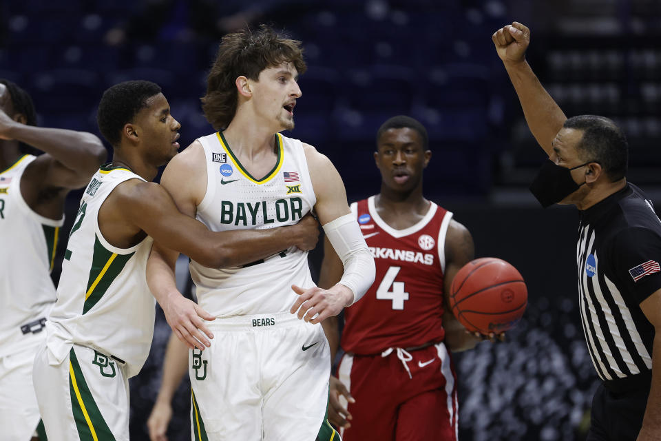 Matthew Mayer and the Baylor Bears advanced to a Final Four. (Photo by Jamie Squire/Getty Images)