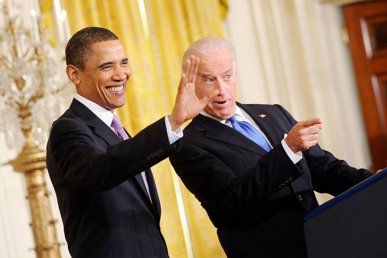 Barack Obama; Joe Biden Olivier Douliery-Pool/Getty Images