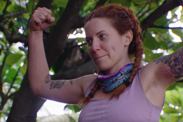 <p>CBS</p> Kenzie Petty on 'Survivor 46'