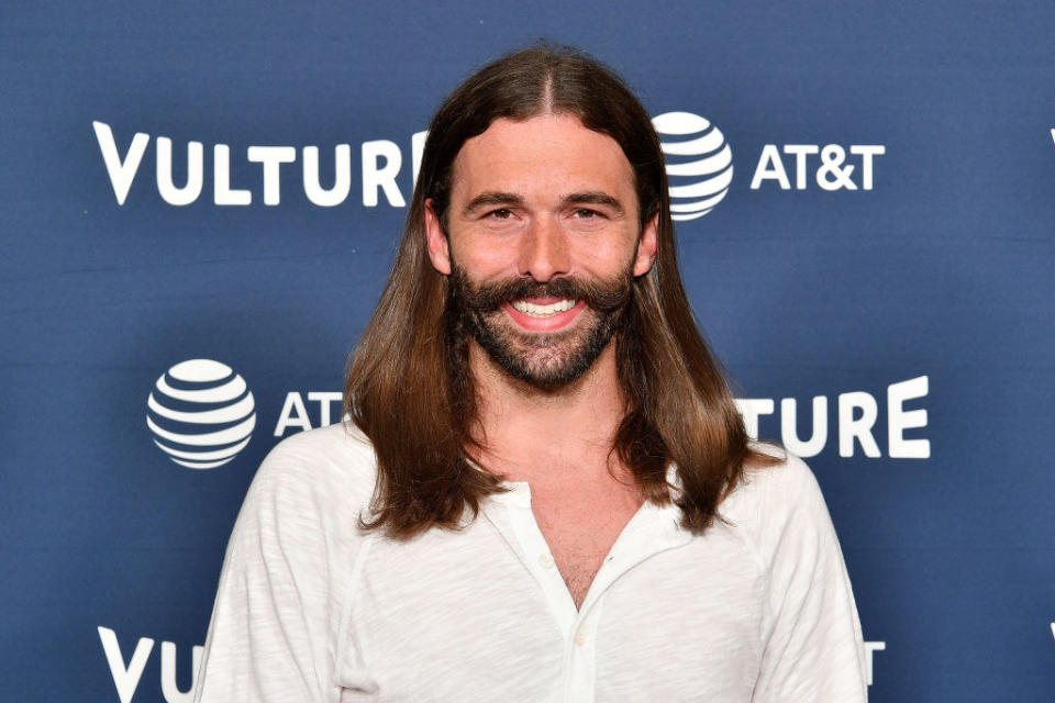 Van Ness at an AT&T event