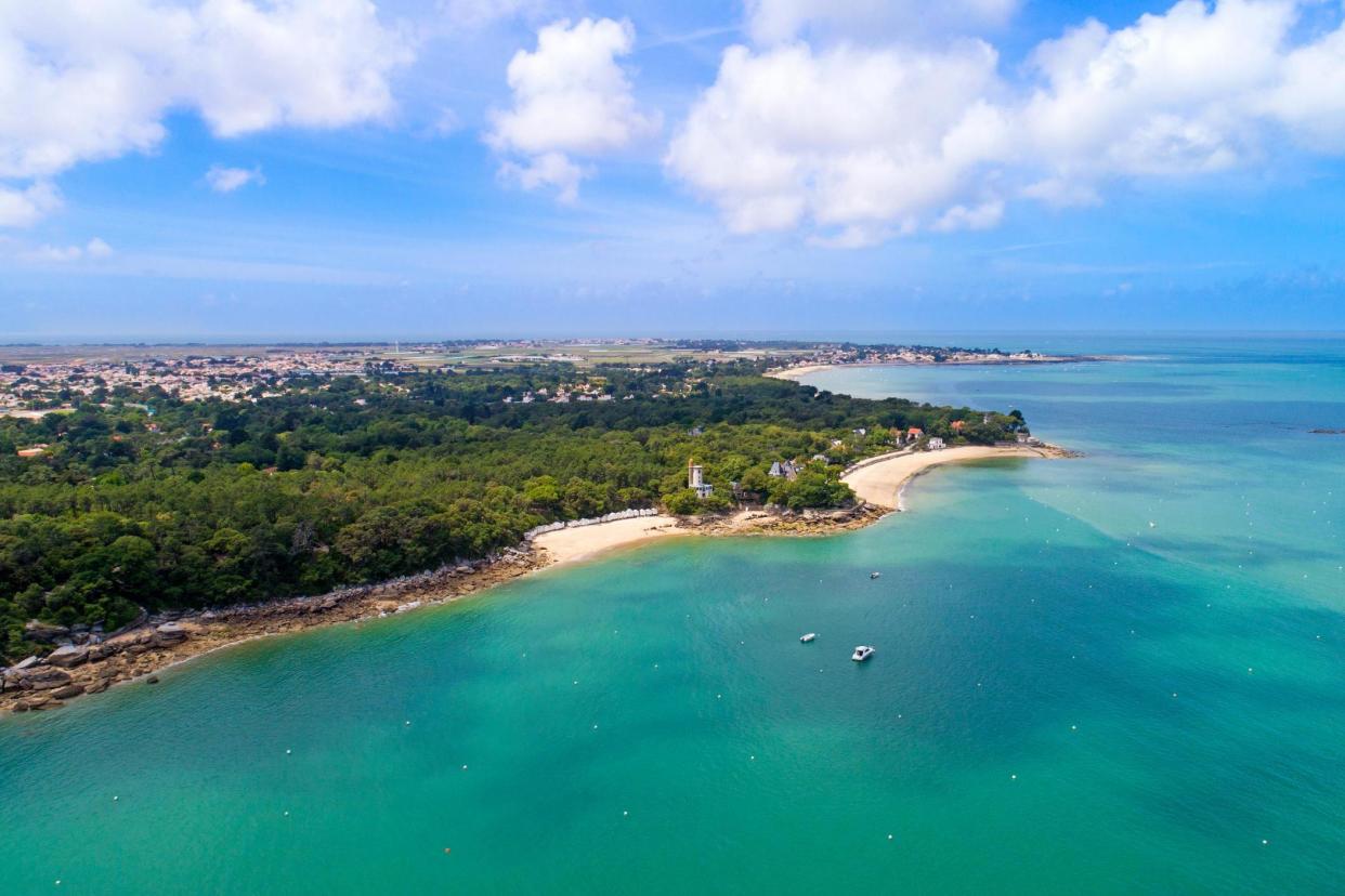 The incident took place on the popular holiday island of Noirmoutier: Shutterstock / Altitude Drone