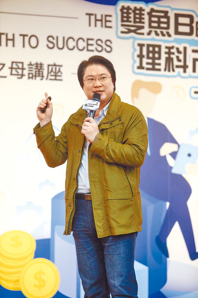 《中國時報》舉辦「成功之母講座」，今年壓軸場28日邀請基隆市長林右昌分享城市治理的努力與成果。（鄧博仁攝）
