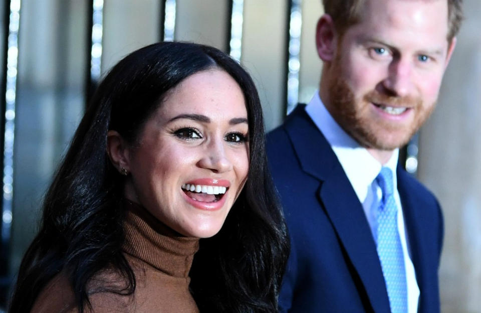 Duchess Meghan and Prince Harry visit military base credit:Bang Showbiz