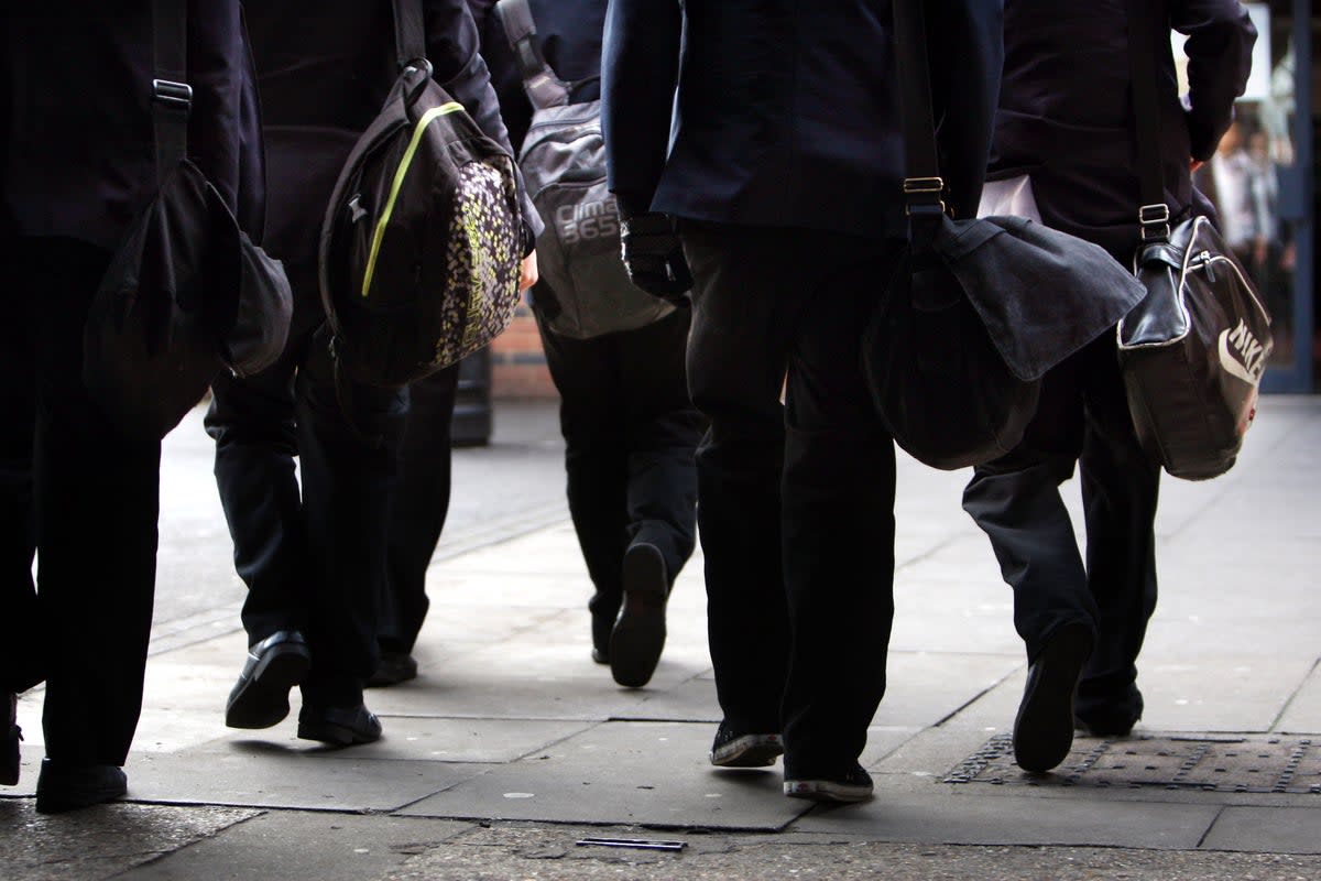 Social mobility charities have raised concerns over the continued disadvantage gap (David Jones/PA) (PA Wire)