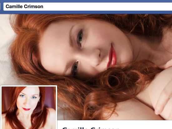 Crimson Porn Star - When Facebook Confused An Author For A Porn Star, The Author REALLY Got  Into It