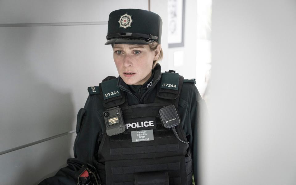 Sian Brooke stars in Blue Lights - Steffan Hill/BBC