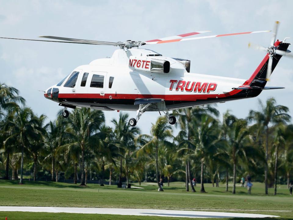 Trump Helicopter