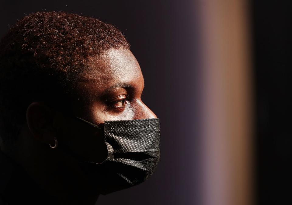 Utah Utes cornerback Clark Phillips III speaks to reporters during a Rose Bowl press conference in Los Angeles on Wednesday, Dec. 29, 2021. | Jeffrey D. Allred, Deseret News