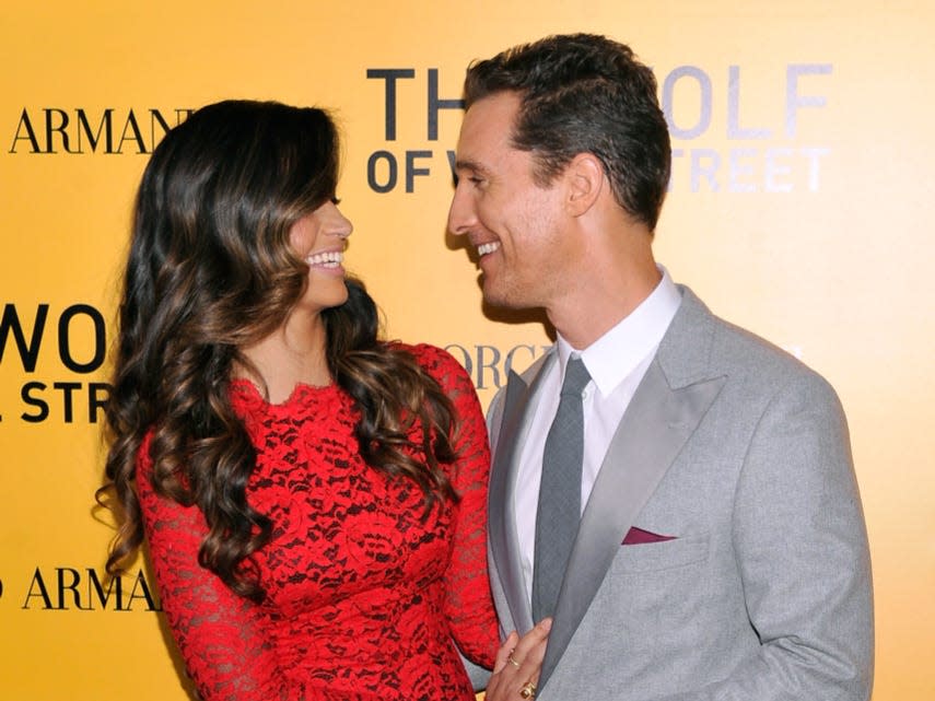 Camila Alves; Matthew McConaughey 