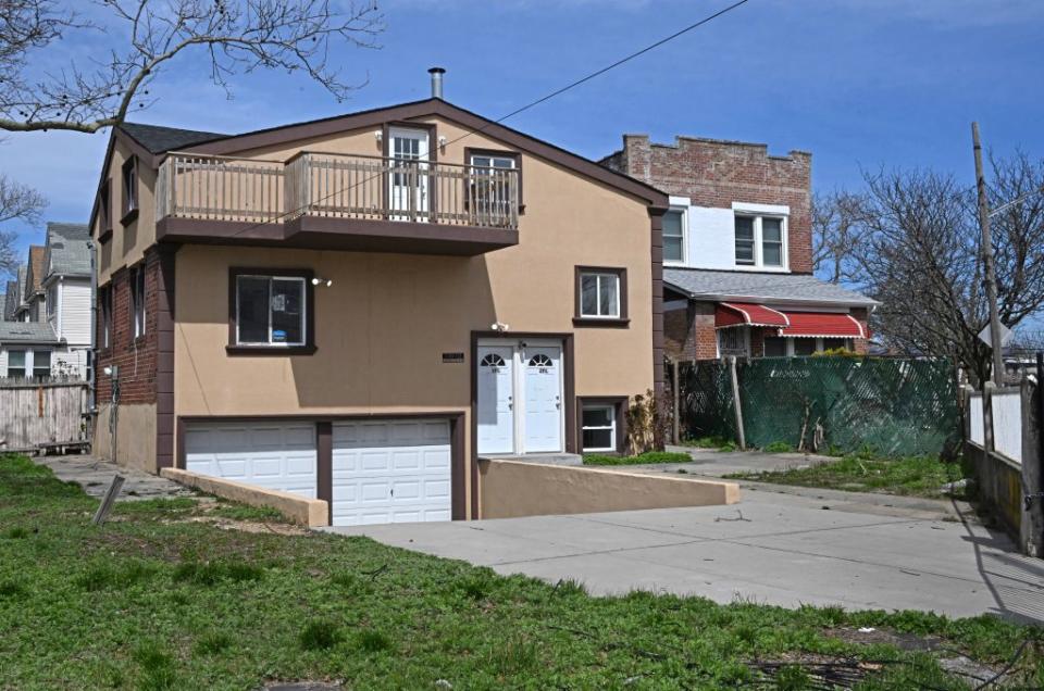 The Lakewood Avenue duplex is at the center of an unusual lawsuit where two alleged squatters are suing the homeowners after they were escorted off the property last month. Gregory P. Mango