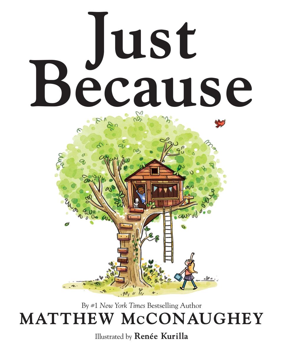 The ideas and structure of "Just Because" came to Matthew McConaughey in a dream.