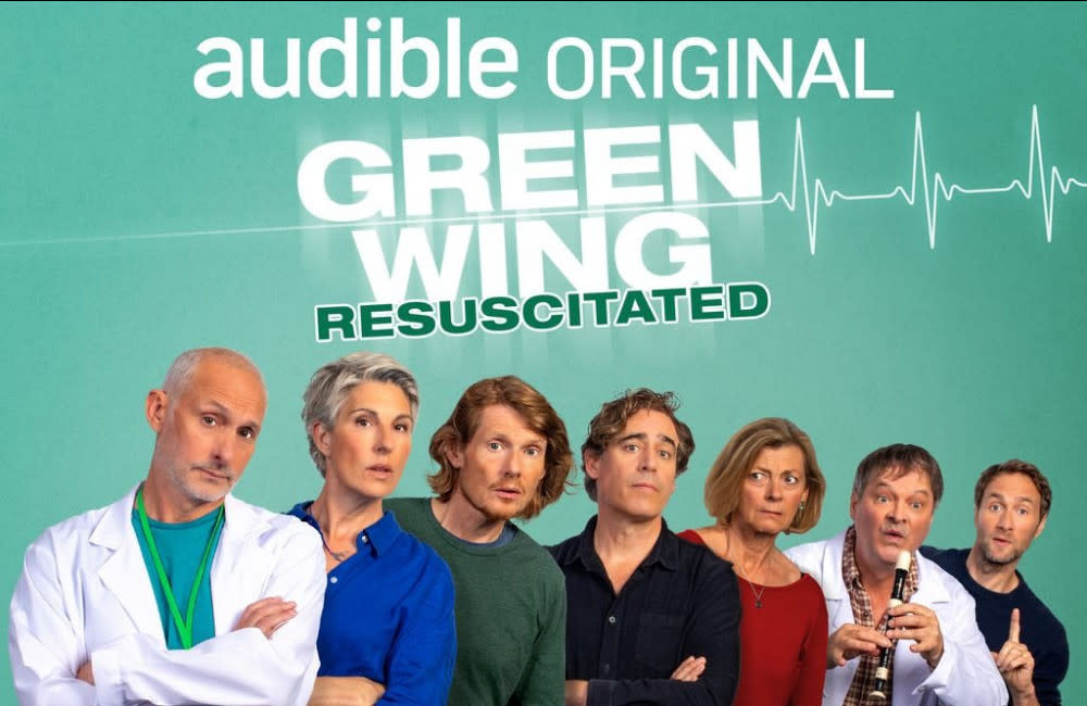 Green Wing: Resuscitated will be available exclusively on Audible from 29 April at www.audible.co.uk. 
Audible membership may be required. credit:Bang Showbiz