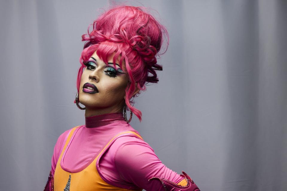 At drag brunches "we show stuff that's not always so serious, but it's fun. It's kind of our truest sense of ourselves. It's kind of like our inner kid gets to express itself. And that's why we love doing this," Justice said after Extragrams performed at ACL Fest.