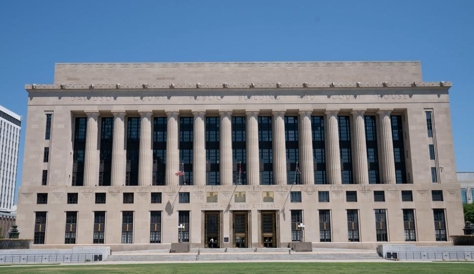 The Municipal Courthouse and City Hall  Wednesday, June 22, 2022, in Nashville, Tenn. 