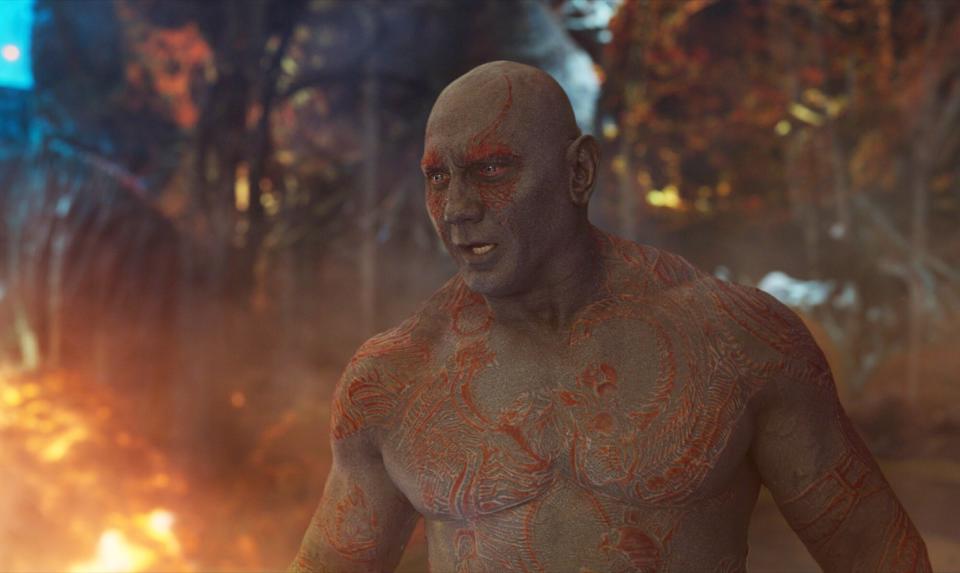 GUARDIANS OF THE GALAXY VOL. 2, Dave Bautista, 2017. ©Walt Disney Studios Motion Pictures/courtesy