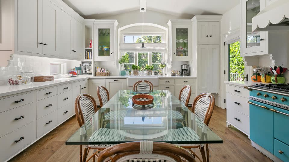 Stone expanded the vaulted kitchen with eat-in dining. - Ryan Lahiff/Sotheby’s International Realty