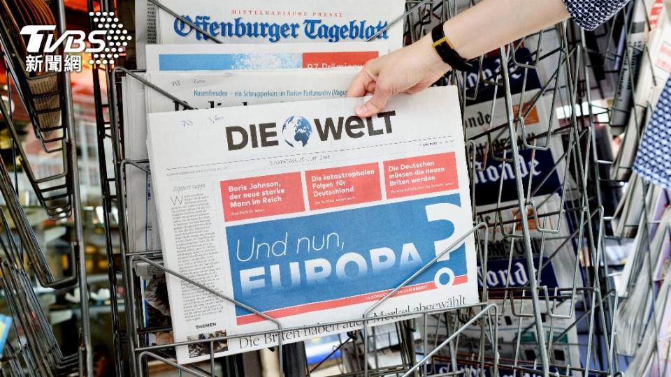 《世界報》（DIE WELT）是德國跨地區發行的日報。（示意圖／shutterstock 達志影像）