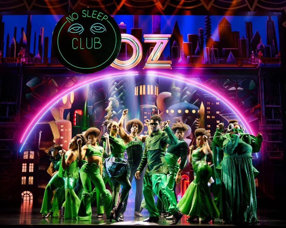 The Emerald City from 'The Wiz'