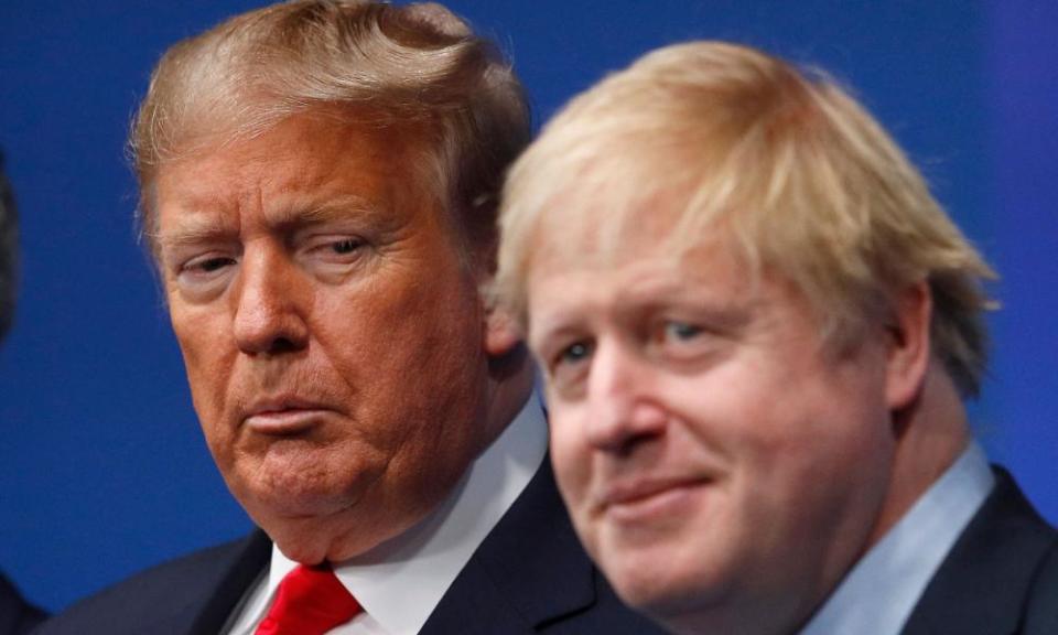 Boris Johnson and Donald Trump