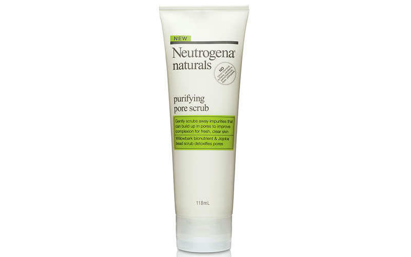 neutrogena purifying pore scrub 10 Top Rated Face Scrubs That *Wont* Harm Sea Creatures