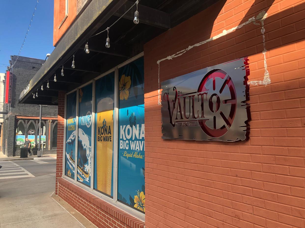 The Vault Bar & Grill, in the former Riad building at 400 South Ave., plans to open by Oct. 27 "at the latest," said owner Heather Hickey.