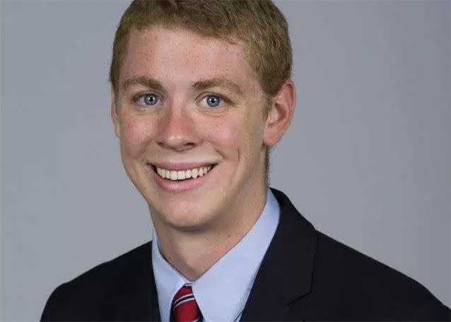 Convicted rapist Brock Turner. Photo: Supplied