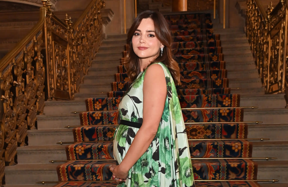 Jenna Coleman is expecting her first child credit:Bang Showbiz