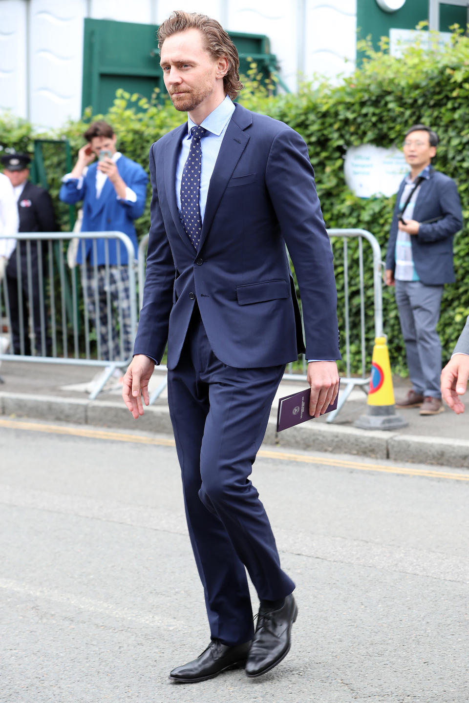 Day 13 of Wimbledon 2019: Tom Hiddleston