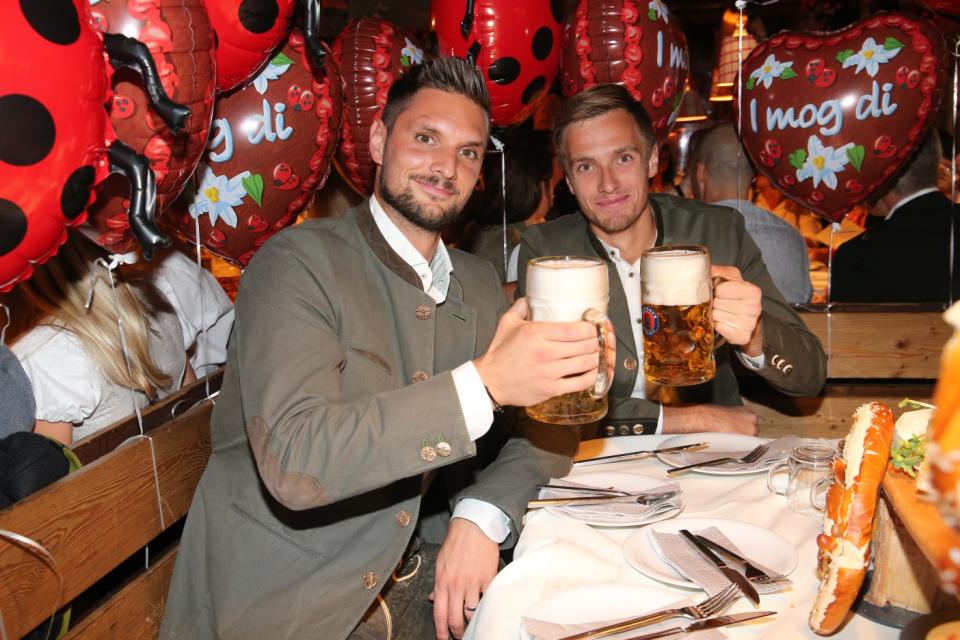 FC Bayern auf dem Oktoberfest