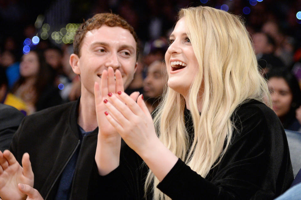 <p>“<a rel="nofollow noopener" href="http://www.etonline.com/meghan-trainor-fiance-daryl-sabara-talk-wedding-planning-kids-her-perfect-engagement-ring-exclusive" target="_blank" data-ylk="slk:He saved my life in every single way;elm:context_link;itc:0;sec:content-canvas" class="link ">He saved my life in every single way</a>. <a rel="nofollow noopener" href="http://people.com/music/meghan-trainor-how-fiance-daryl-sabara-saved-life-wedding-children/" target="_blank" data-ylk="slk:He taught me how to eat healthy;elm:context_link;itc:0;sec:content-canvas" class="link ">He taught me how to eat healthy</a> and we work out together,” Trainor told <i>Entertainment Tonight</i> in January at Fox’s Television Critics Association press tour in Los Angeles. Though a wedding is on the way, Trainor said the two are going to take some time and enjoy being “fiancés” before rushing down the aisle. “We’ve got a lot of friends and family and we’re trying to think how we can fit them all in one place and it’s going to take some planning,” she said. They’ll be taking an equal amount of time before they have kids. “That’s why I’m working on my body,” Trainor said. “I want to be as healthy as I possibly can be for one day when we want to have kids.”</p>