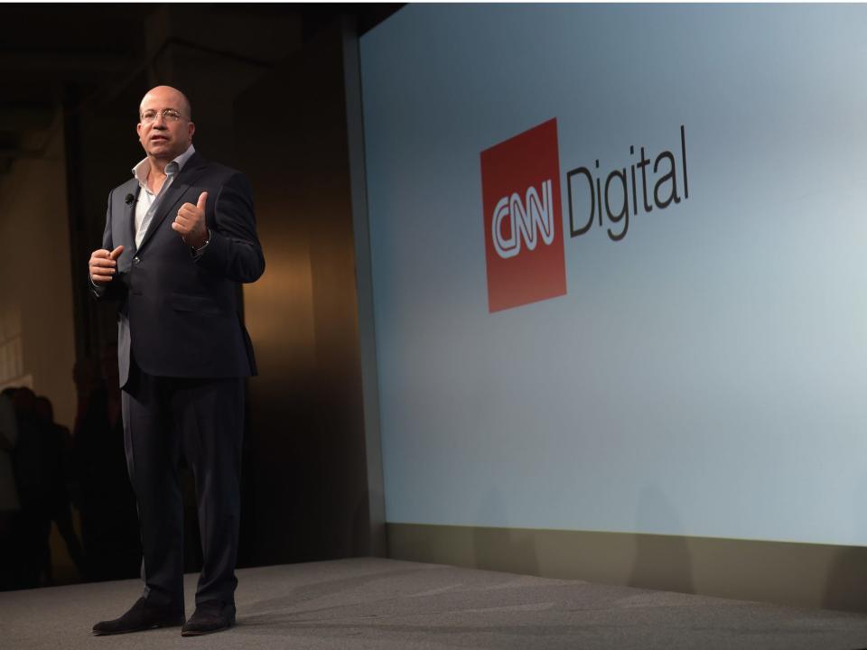 President of CNN Worldwide Jeff Zucker speaks onstage