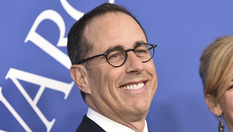 Jerry Seinfeld arrives at the CFDA Fashion Awards at the Brooklyn Museum in New York on June 4, 2018. Festivus, a holiday that stems from the sitcom “Seinfeld,” is celebrated on Dec. 23.