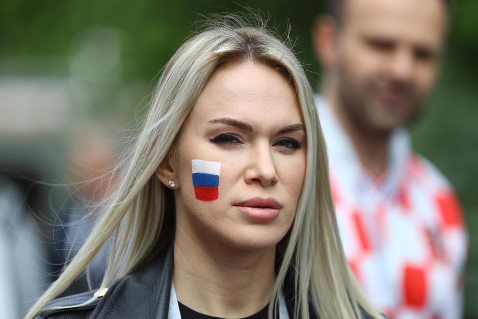 Photogenic fans of the World Cup