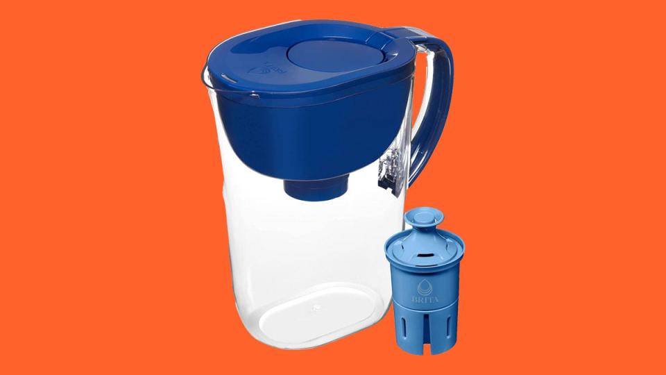 This Brita water pitcher can hold 10 cups of water and filter out dangerous toxins, both for less than $30.