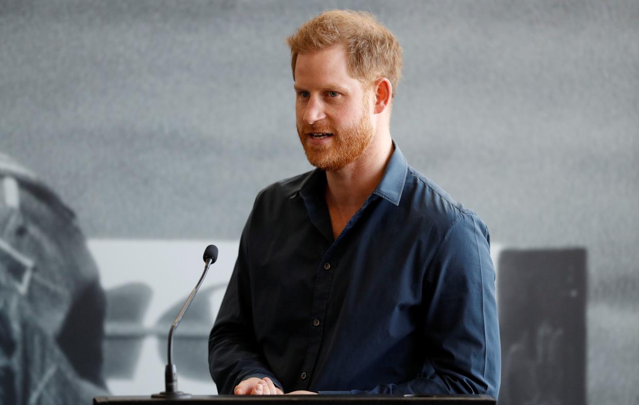 Prince Harry gets candid about his decision to go to therapy. (Photo: Getty Images)