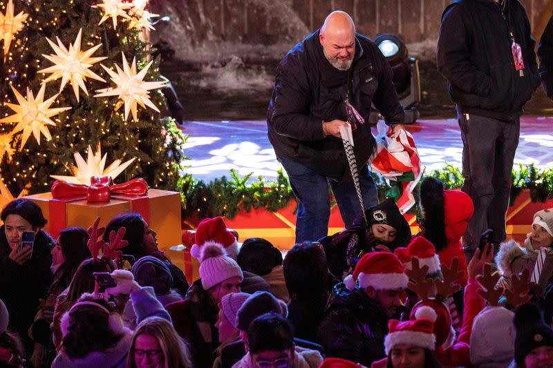 FILE PHOTO: The Rockefeller Center Christmas Tree lighting in New York