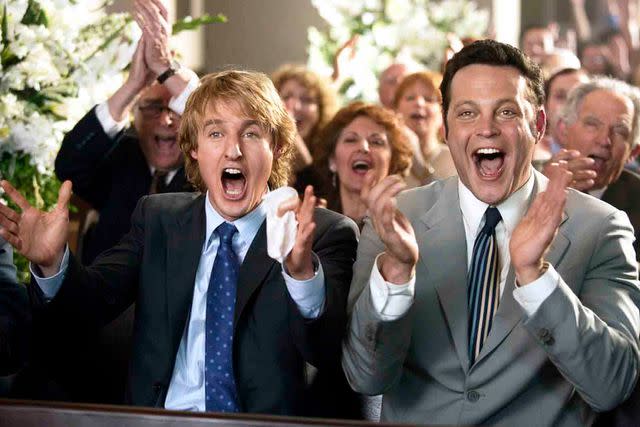 <p>Everett</p> Owen Wilson and Vince Vaughn in Wedding Crashers