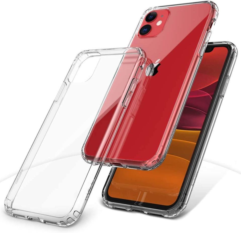 Clear iPhone case