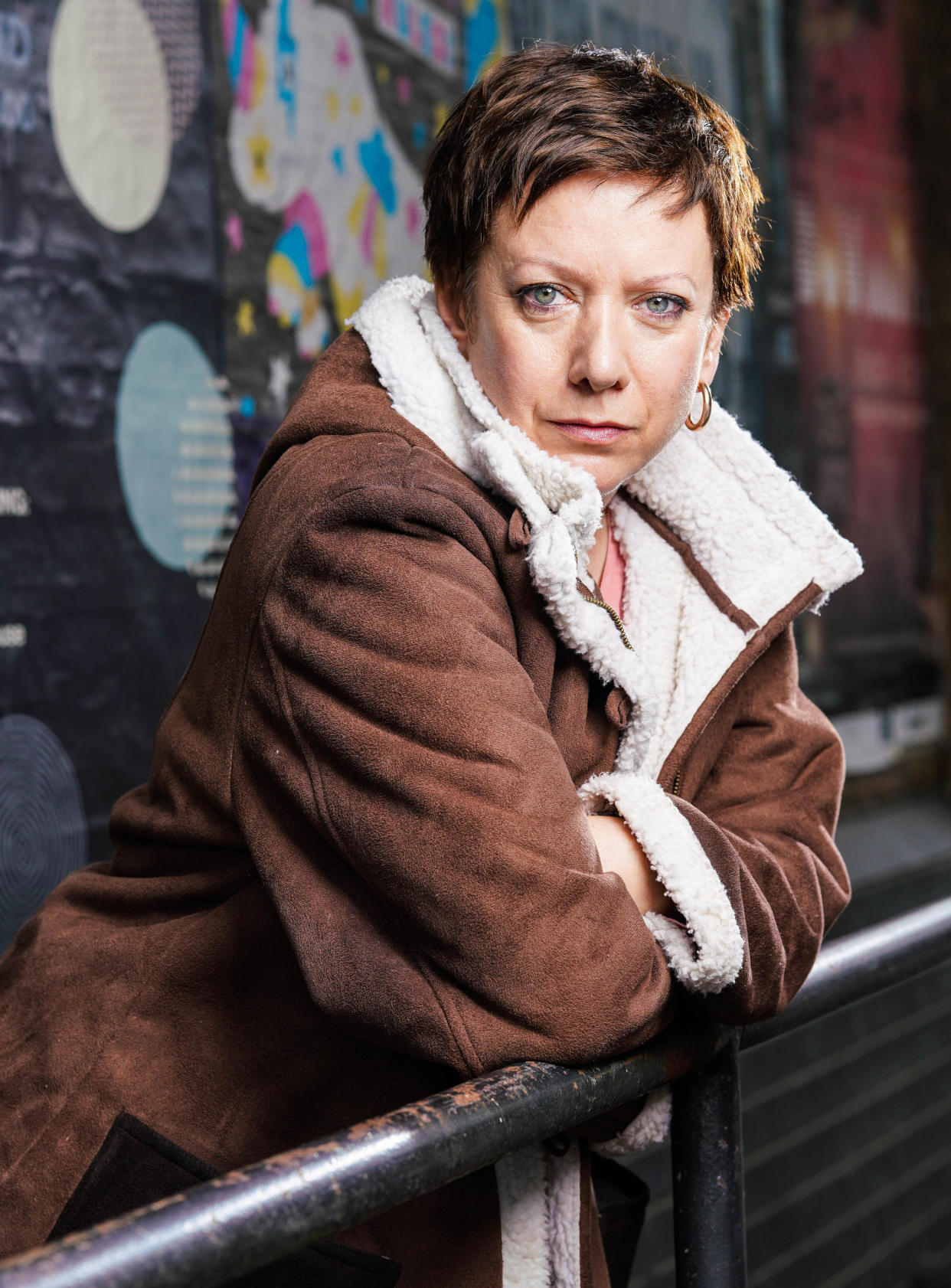 Martha Cope as Sandy Gibson in EastEnders (BBC/PA)