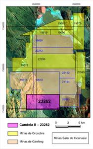 Concession Map of main land holders