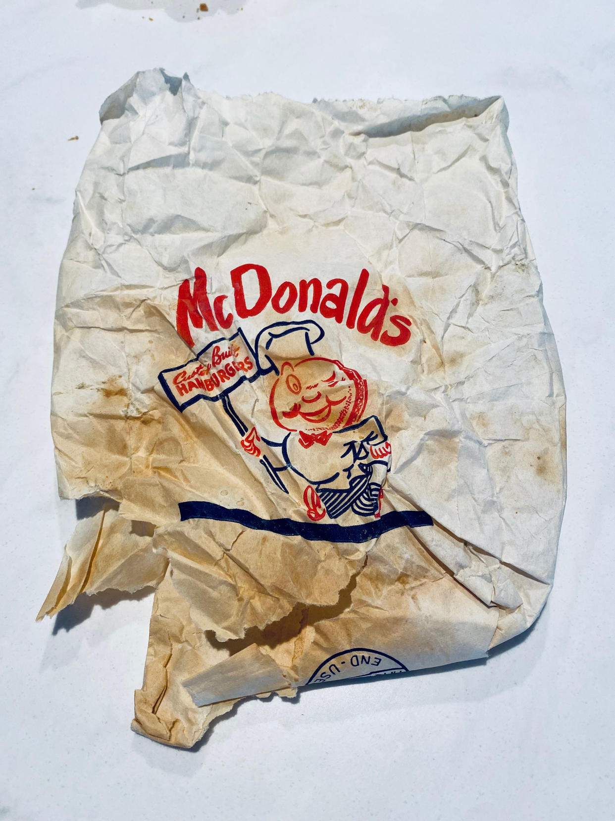 Speedee was removed from the McDonald's mascot roster but he can still be spotted at special locations around the country — including the Jones family's kitchen. (Rob Jones)