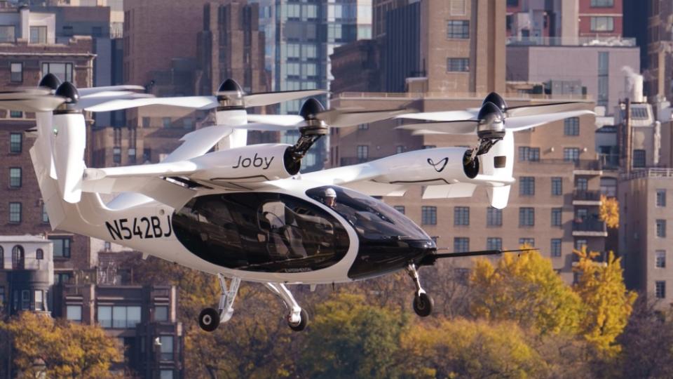 EVTOL Electric Air Taxi Joby Aviation