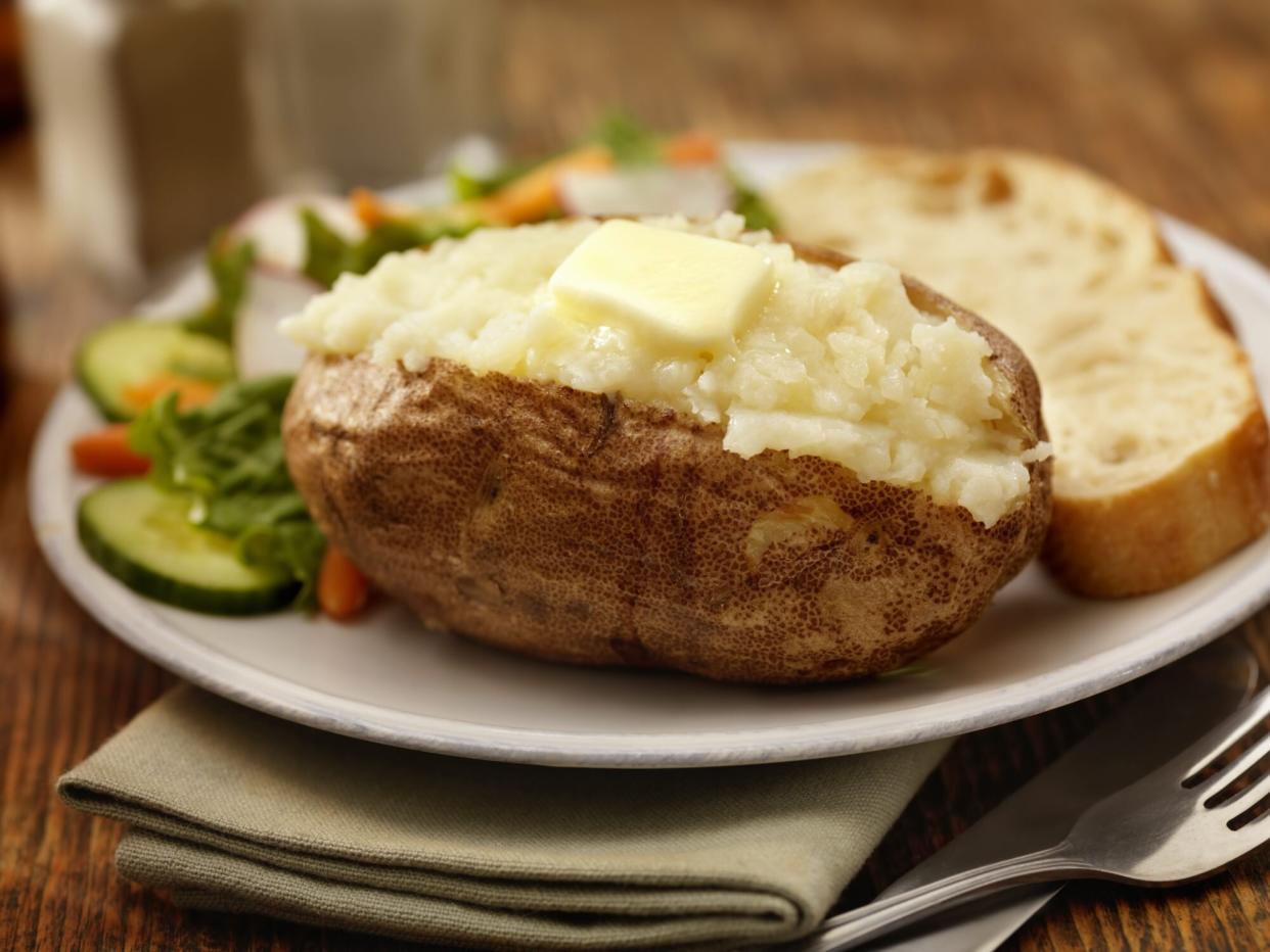 Baked Potato with Butter