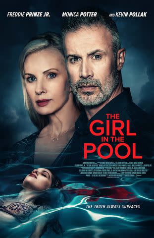 <p>Courtesy of Quiver Distribution</p> Poster for 2024's The Girl in the Pool