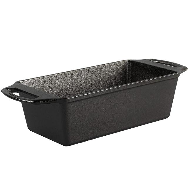 Lodge Cast Iron Loaf Pan, Cast Iron, Seasoned